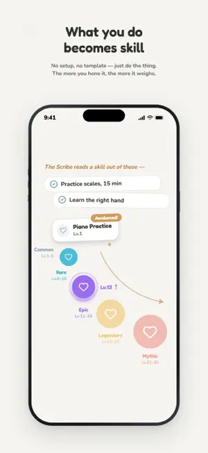Hotari: Habit RPG & Life Log screenshot 1