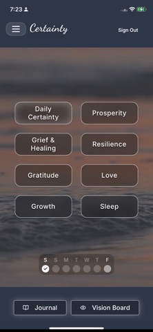 Certainty: Wellness Screenshot 1 of 4