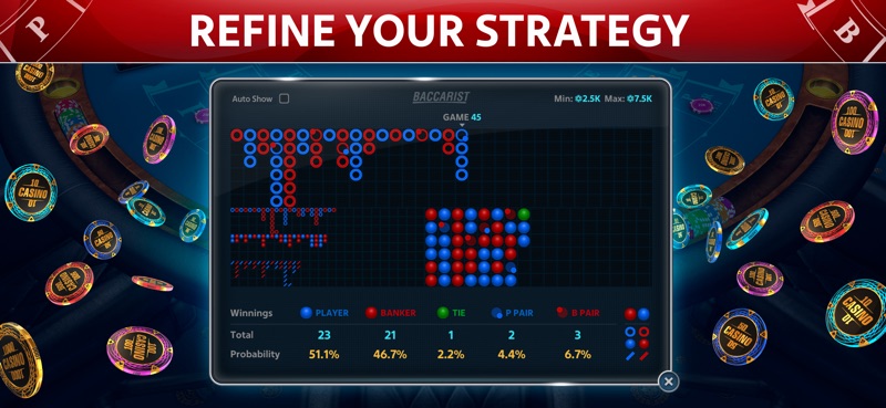 Baccarat online: Baccarist screenshot 4