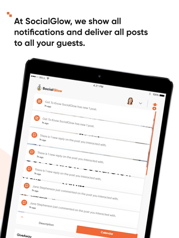 Screenshot #5 pour SocialGlow