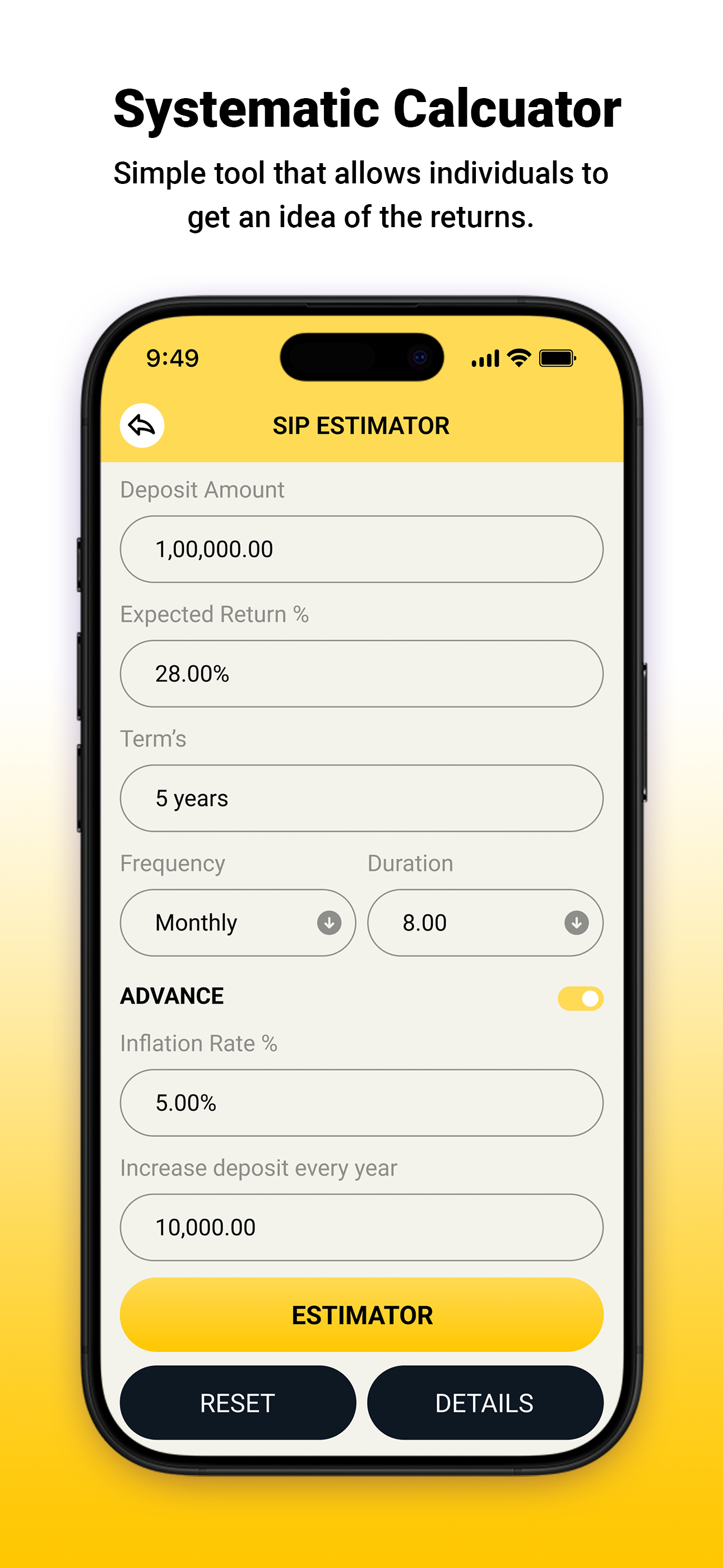 SIP & Loan Planner Calculator screenshot 3