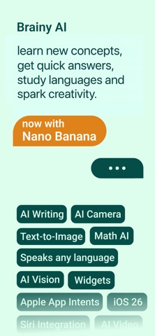 Brainy AI Helper Chat & Create screenshot