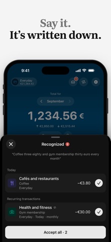 Topf: Expense Tracker Screenshot 2 of 8