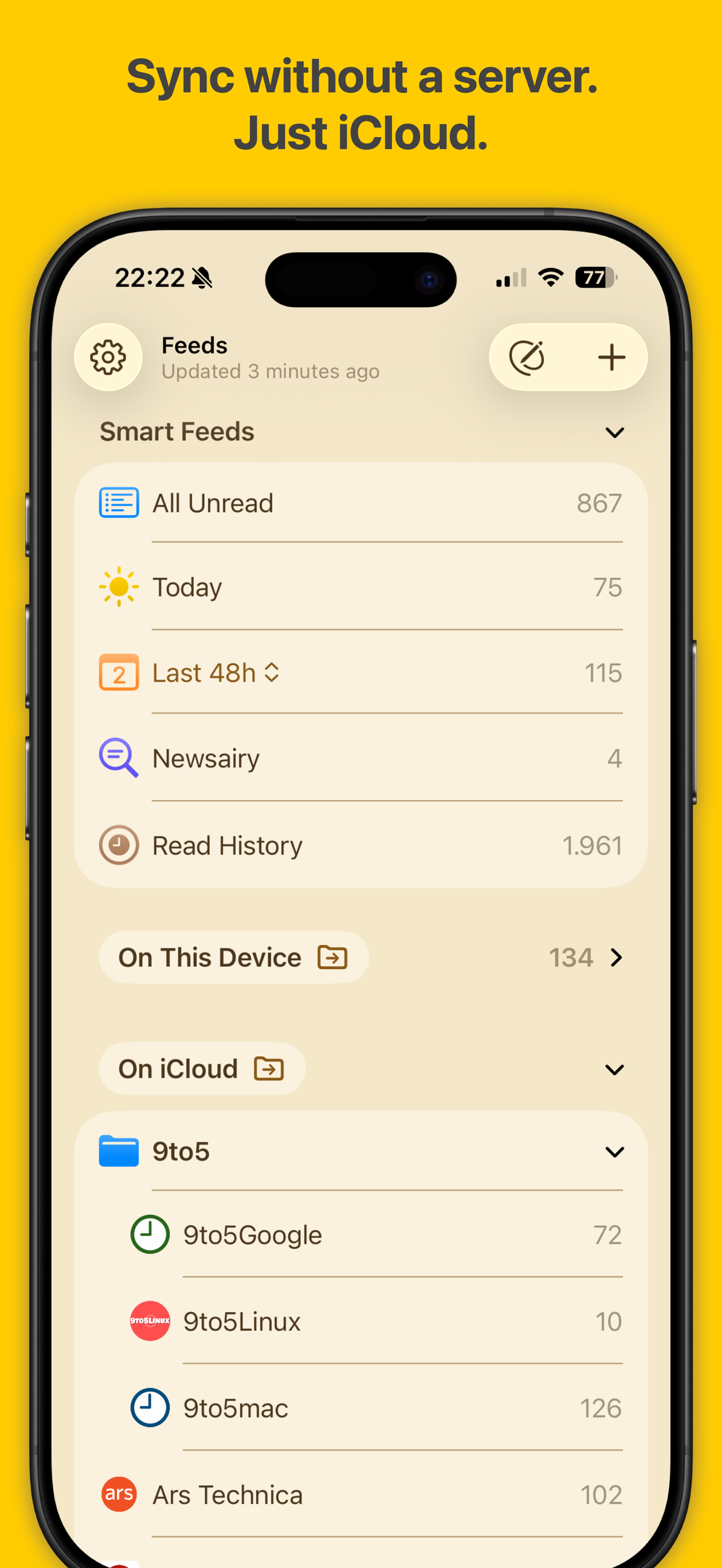 Newsairy: RSS Reader screenshot 2