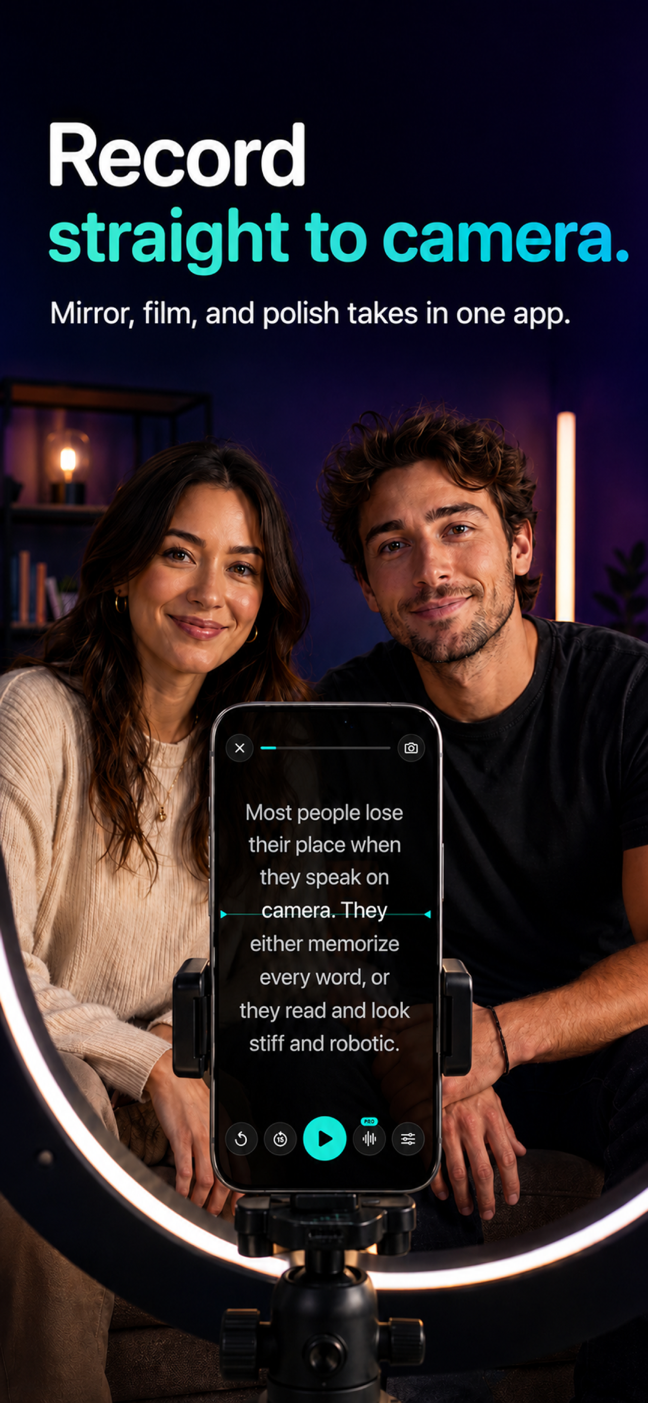 Cue — Voice Teleprompter screenshot 3