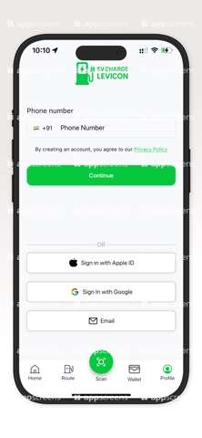 EV Charge Levicon screenshot