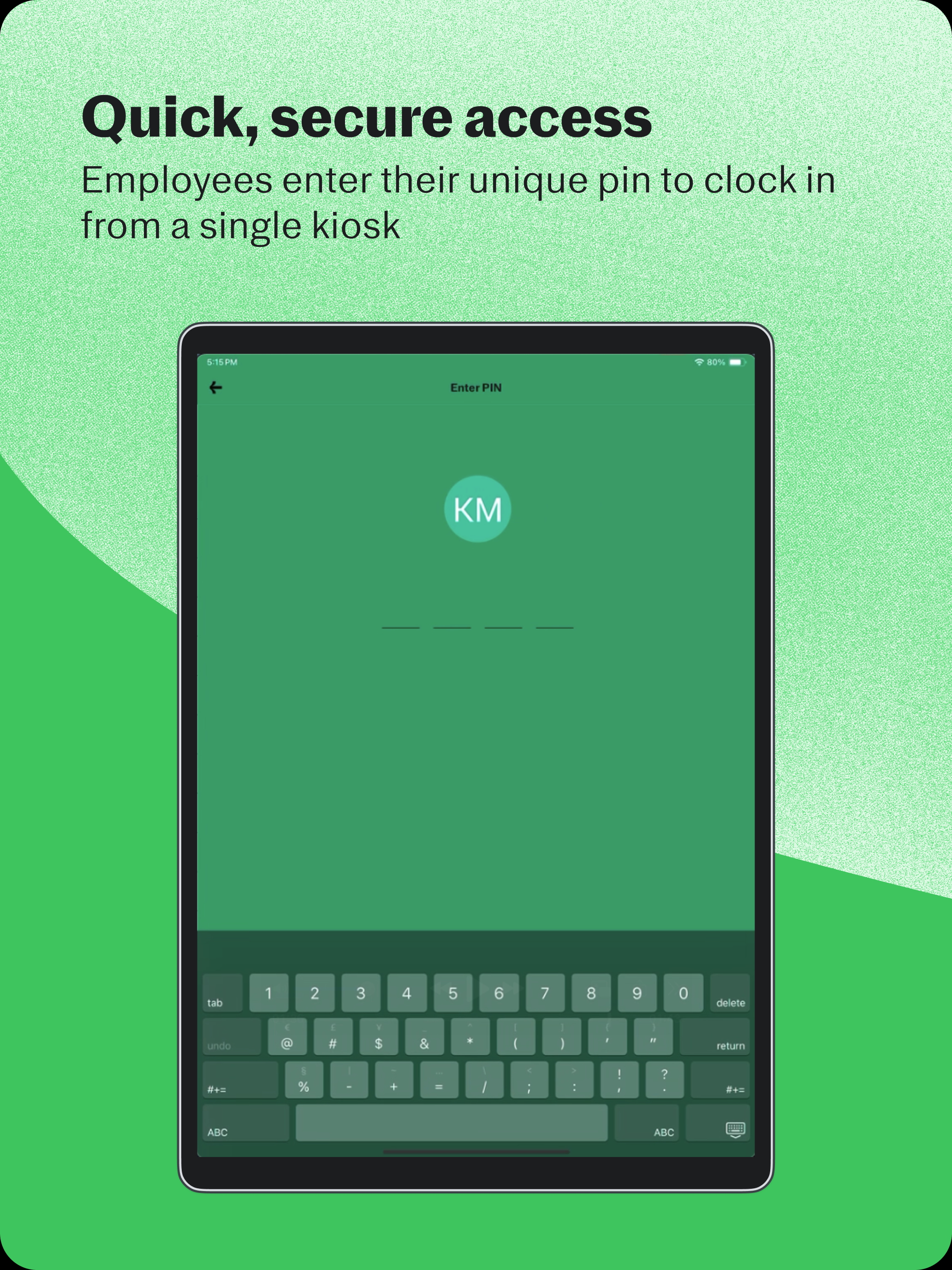 Justworks Terminal screenshot 6