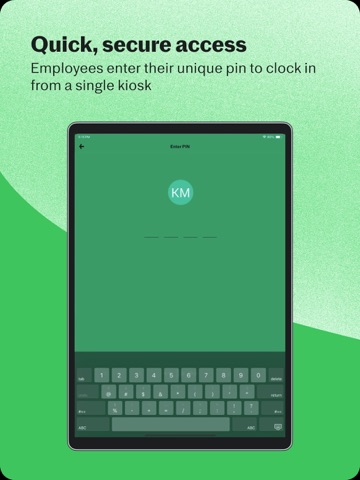 Justworks Terminal ipad screenshot 3