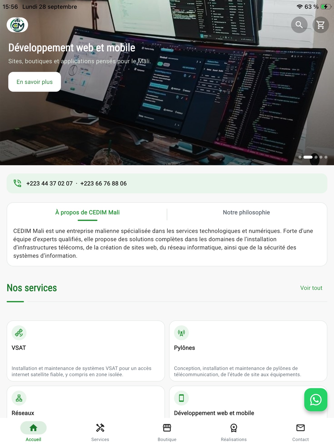Screenshot 7 of CEDIM - MALI