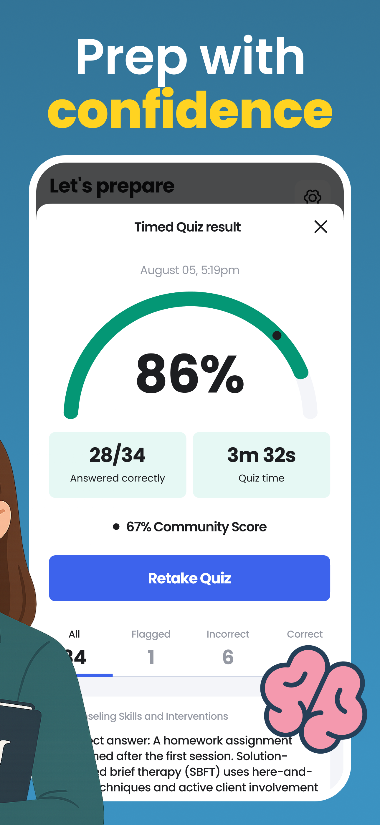 NCE Counselor Exam Prep Test screenshot 3
