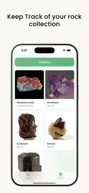 Crystal & Rock identifier AI screenshot 3
