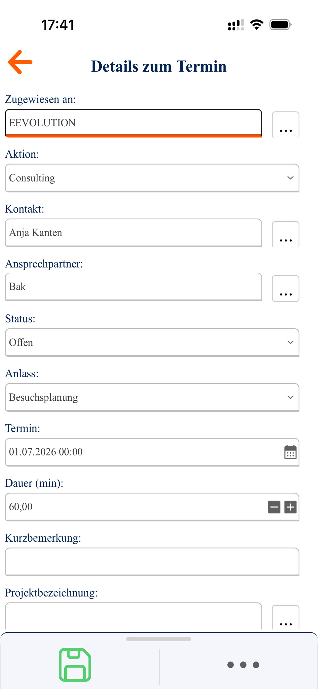 eEvo App