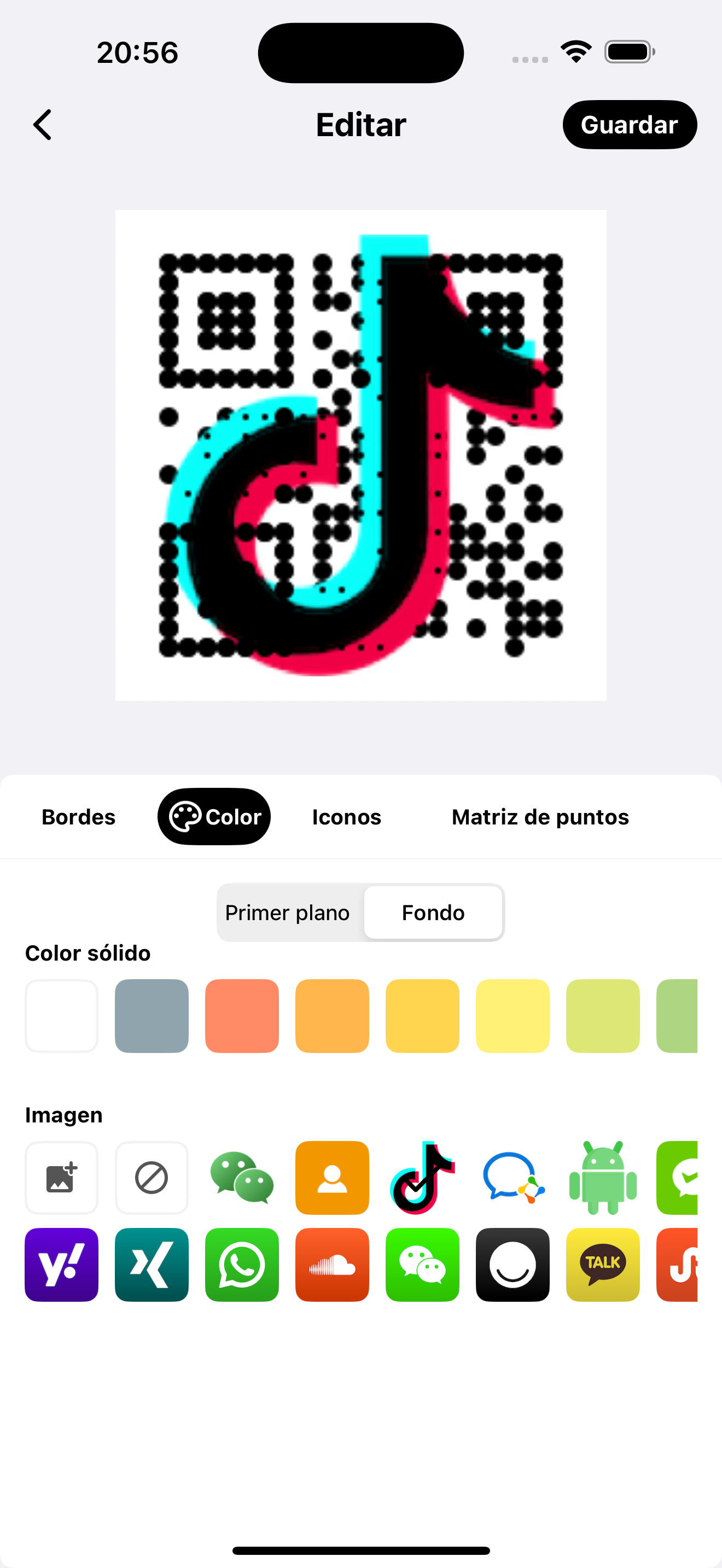 Código QR - embellecimiento