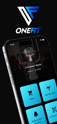 ONEFIT iPhone screenshot