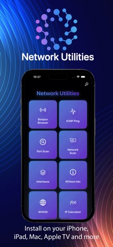 Real Network Utilities Scanner screenshot