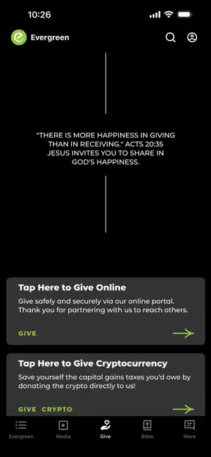 Evergreen Church screenshot 3