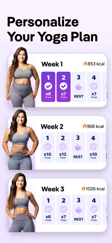 Yoga for Beginners, Pilates+ screenshot 2 of 10