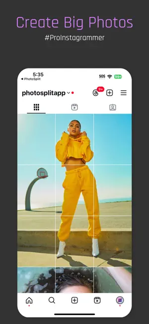 PhotoSplit for Instagram screenshot 1