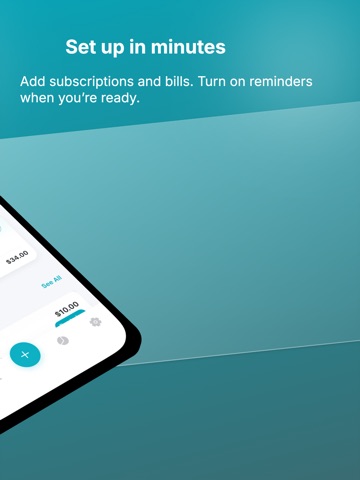 SpendBuddy: Renewal & Bills iPad screenshot
