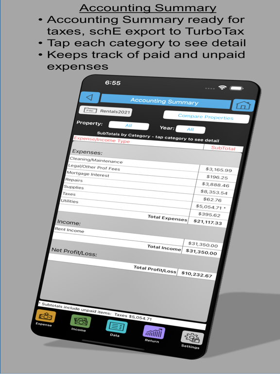 Screenshot #5 pour Rental Expense Manager/Tracker