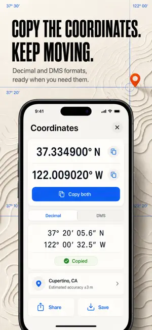 GPS Coordinates: Where Am I screenshot 2