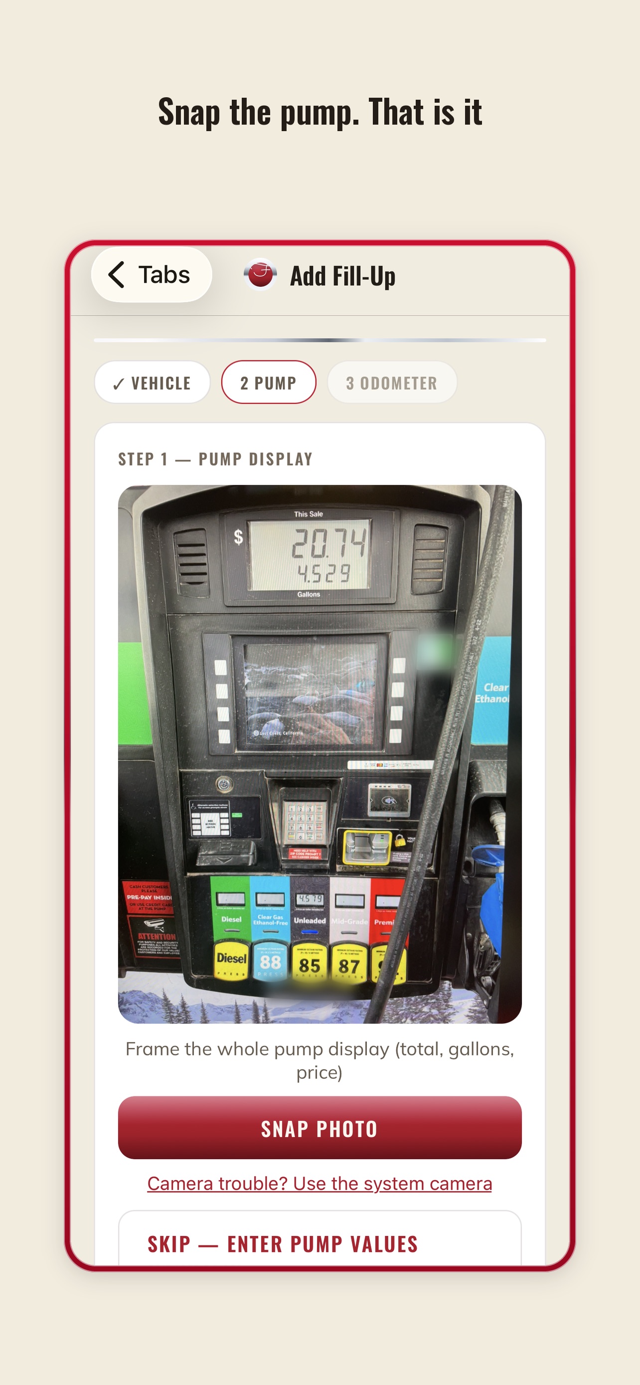 Screenshot 3 of Fuelytics — Fuel & MPG Tracker