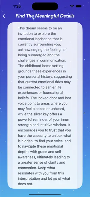 Dreamsy: AI Dream Interpreter screenshot 4