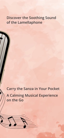 Kalimba Thumb Piano iPhone screenshot