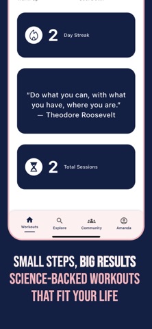 Forever Fit by Amanda Jane Screenshot 2 of 5