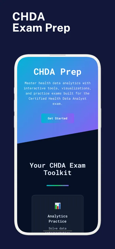 CHDA Prep: Health Data Analyst screenshot 1