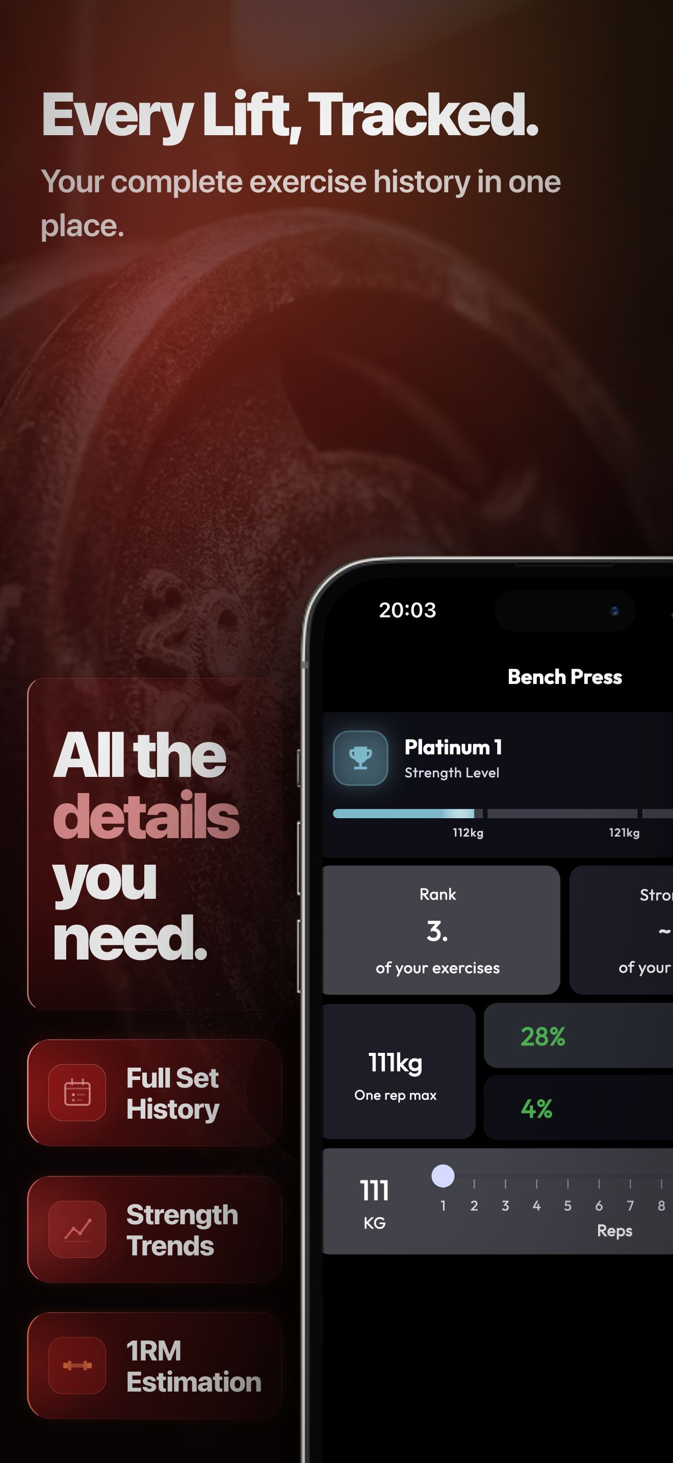 Heft: Workout Strength Tracker