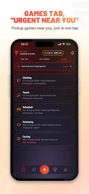 Fouz: Sports Streaks & XP screenshot 2