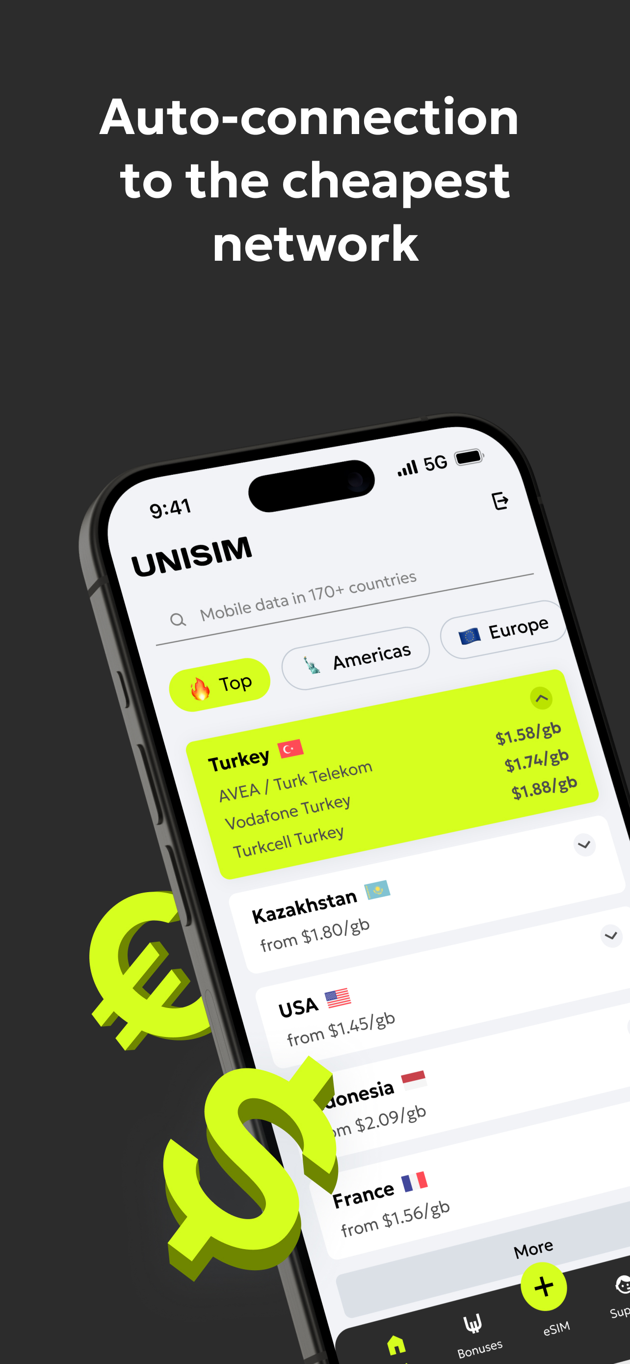UNISIM – Travel eSIM