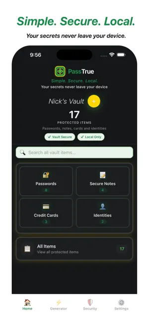 PassTrue screenshot 1