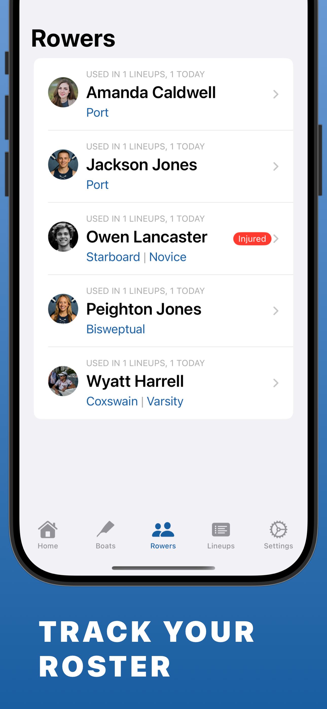 The Rowing App screenshot 4