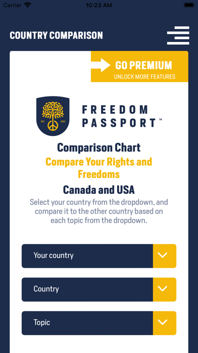 Freedom Passport Screenshot