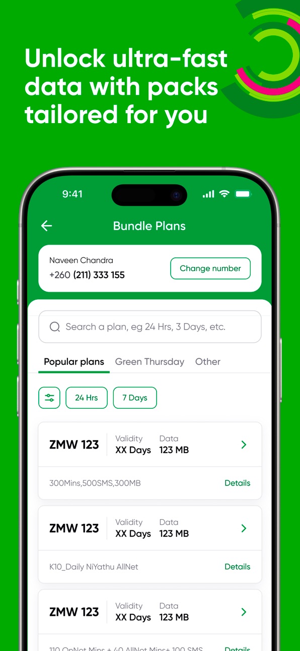 iPhone screenshot