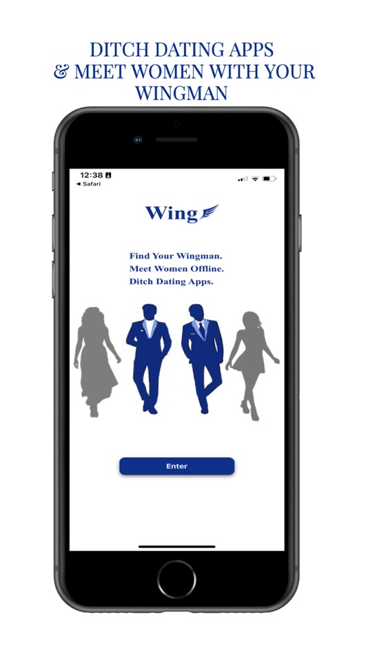 #1. Wing - Find Your Wingman (iOS) 由: Rajesh Nair