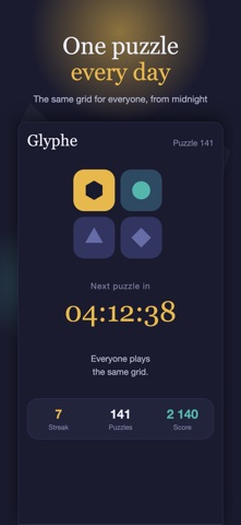 Glyphe: Daily Code Puzzle screenshot 3