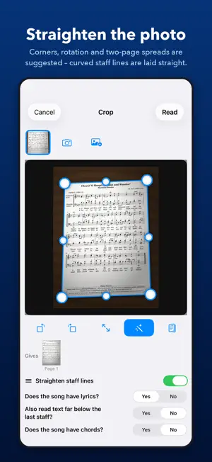 ChoirXML screenshot 2