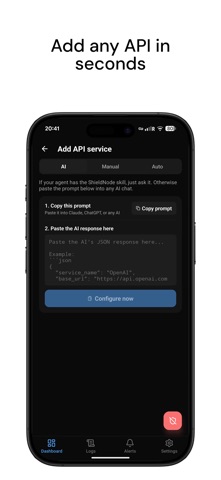 ShieldNode: API keys for AI Screenshot 7 of 8