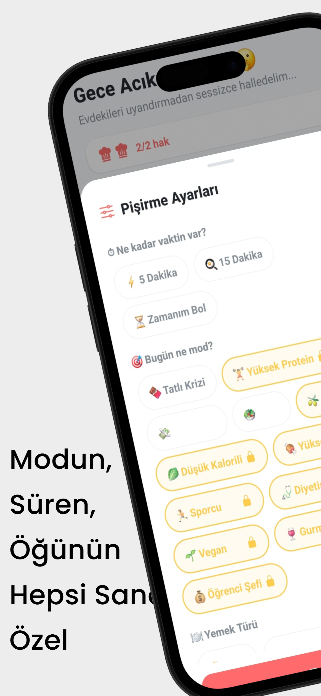Şefim: AI Yemek Tarifleri