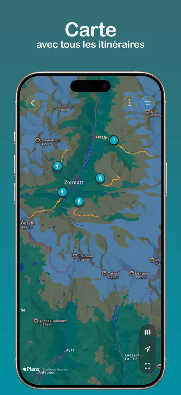 Screenshot #1 pour WorkoutMap Pro
