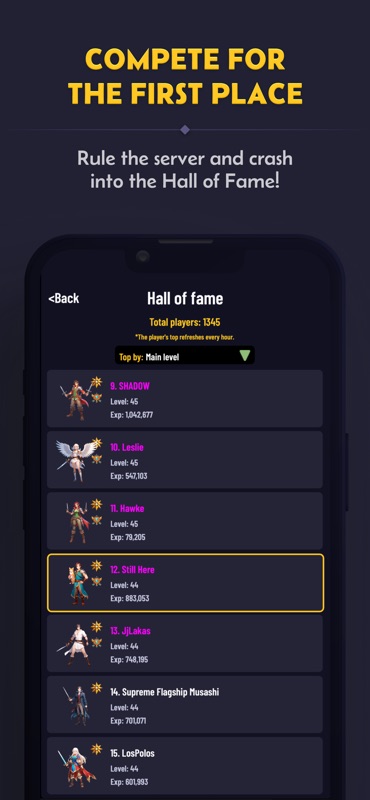 Idle Rising - Online Idle RPG screenshot 3