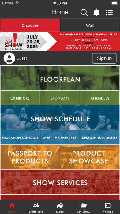 ASI Shows Screenshot