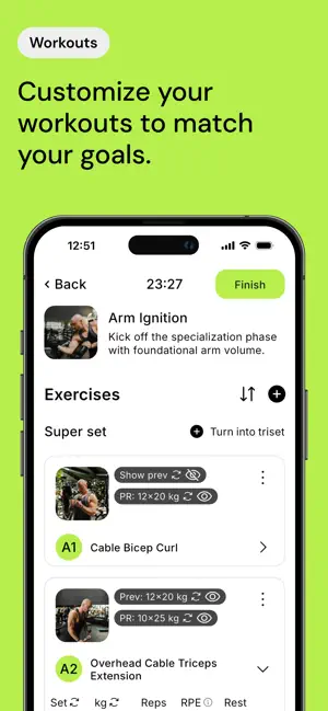 Novalive: Workout & Nutrition screenshot 4