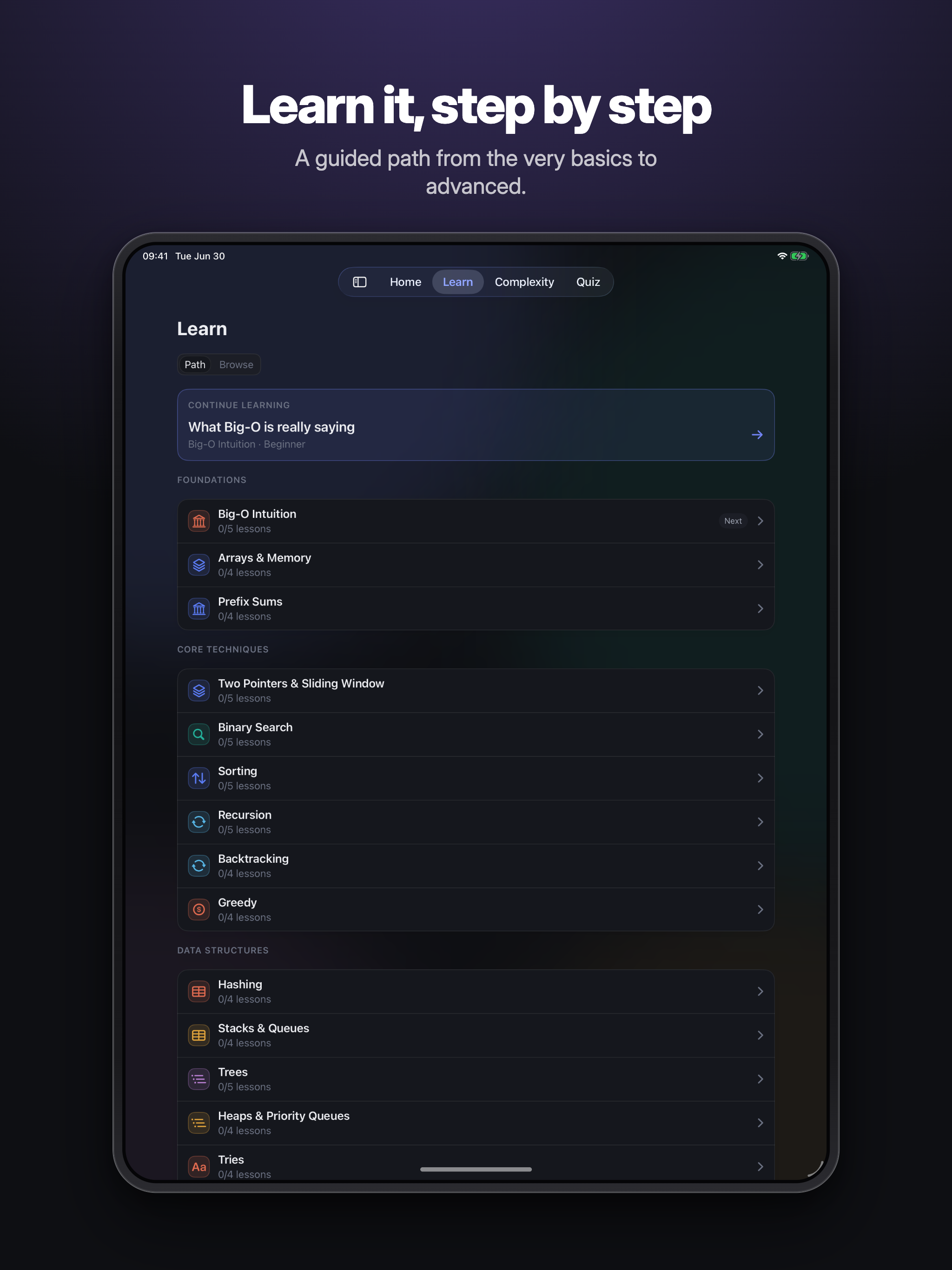 Brevia: Learn DSA screenshot 5