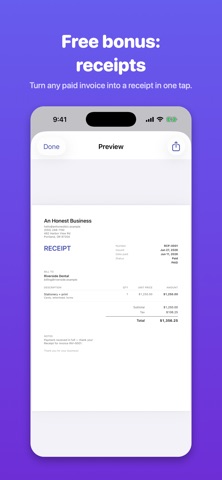 Easy Estimate & Invoice Maker Screenshot 5 of 5