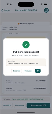 eFactura Xml Pdf Screenshot 4 of 5