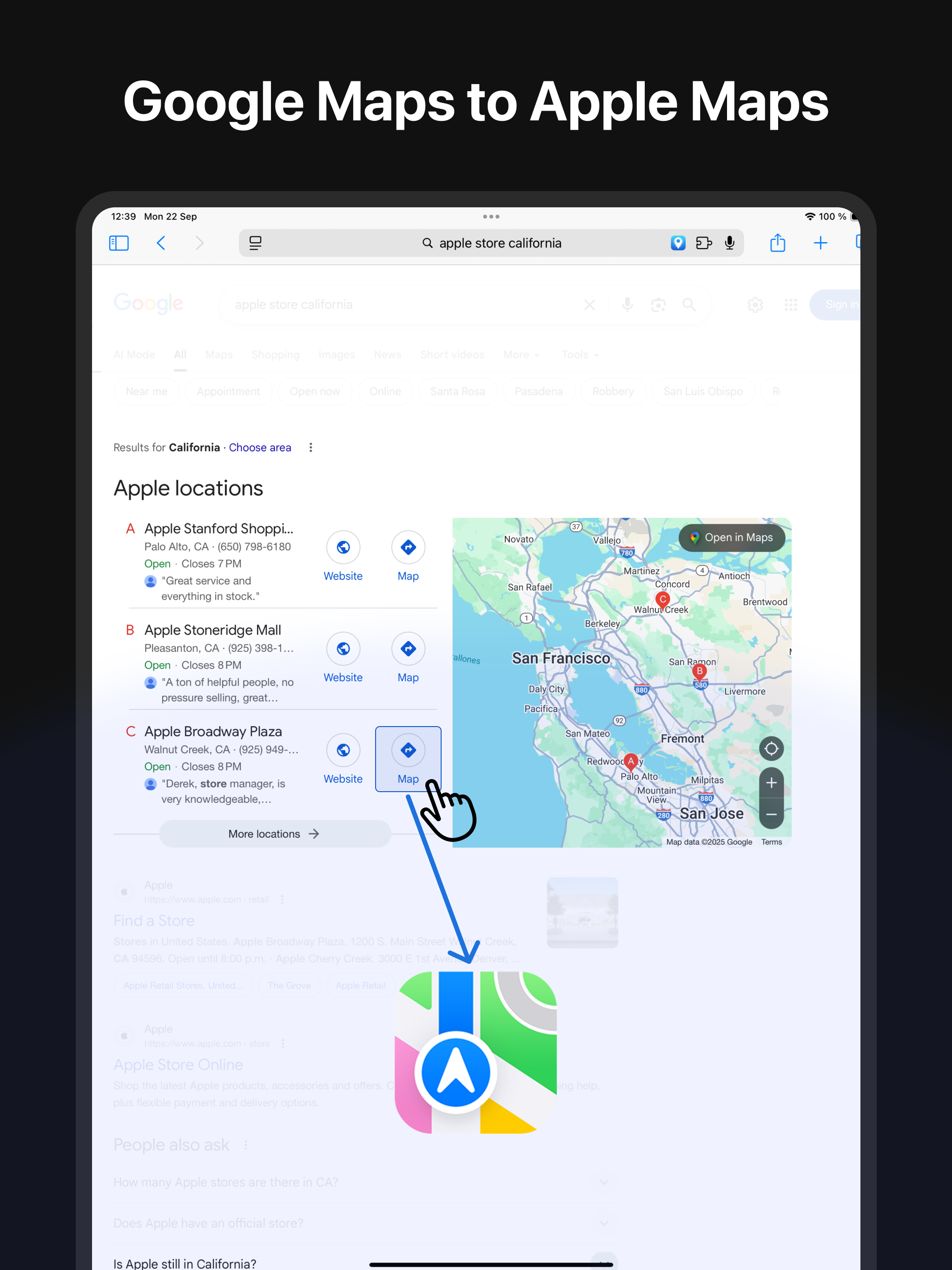 Maps Switcher for Safari screenshot 5